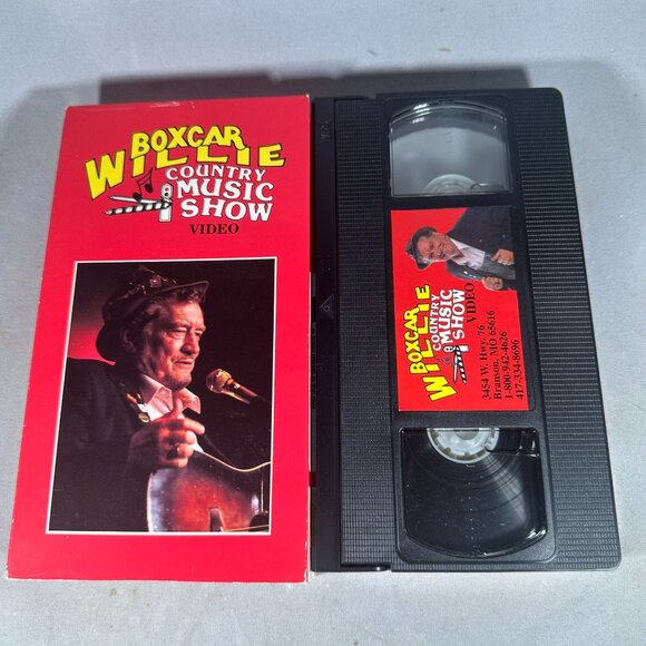 Boxcar Willie Country Music Show VHS Live Performance Boxcar Willie Video - Picture 3 of 3